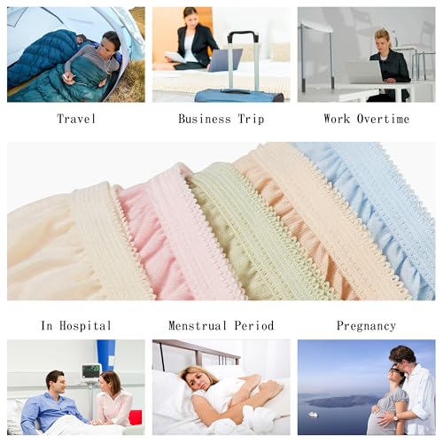 Women's Disposable Underwear For Travel Colorful Cotton Panties Ladies Briefs Hotel Spa Hospital Stays Emergencies3