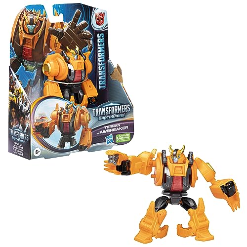 Transformers Toys EarthSpark Warrior Class Terran Jawbreaker, 12.5-cm Action Figure, Robot Toys for Children Aged 6 and Up - Image 4