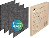 GermGuardian Genuine Carbon Filter Replacements for FLT5900 HEPA filter for AC5900WCA Air Purifier, 4-Pack, FLT21CB4