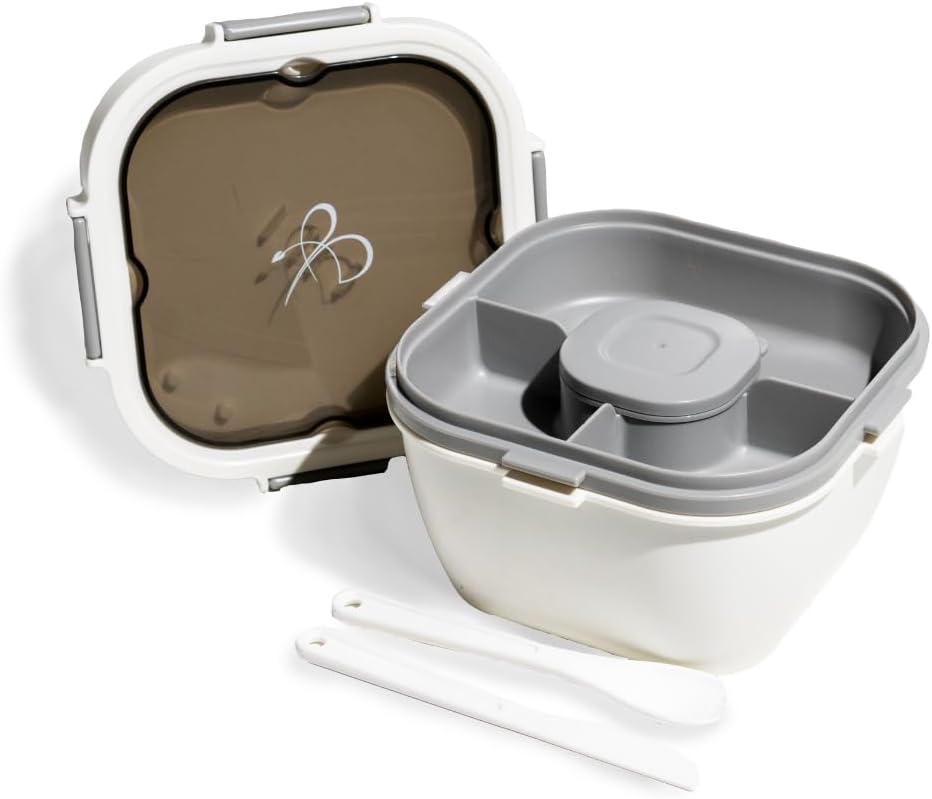 Bright Line Eating Salad Bento Box - Keep Your Salad Fresh On-The-Go!