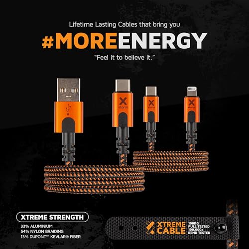 Cable Lightning Xtorm CXX002 negro de 1,5 metros para cargar iPhone 6