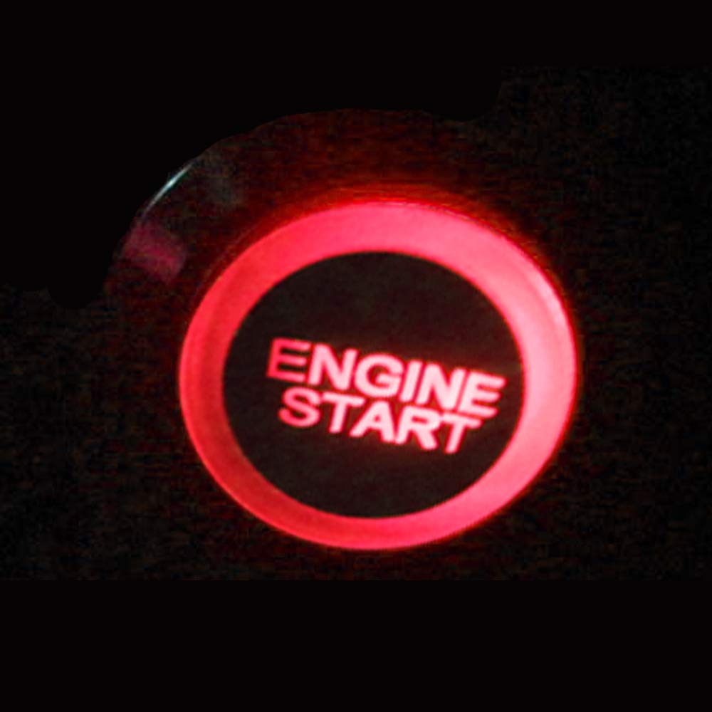 Interruttore Avviamento Auto 12V LED Rosso - Pulsante Metallico 19mm - Per Camion E Barche - Foto 5
