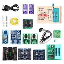 EZP2023 USB SPI Programmer Chip Read Write Programming IC Test Socket High-Speed Support 24 25 26 93 95 EEPROM 25 Flash Bios