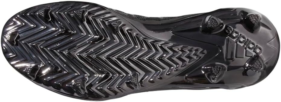 adidas Adizero Primeknit Black Football Cleats Size 8 (Black/Night Metallic