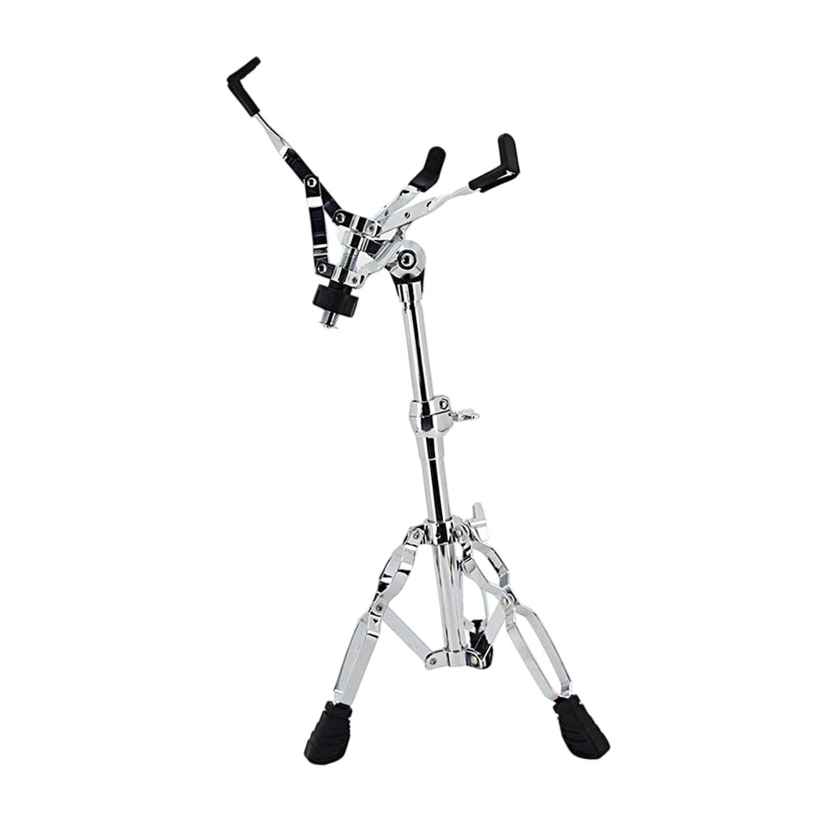 Soporte de tambor portátil con revestimiento de óxido, soporte de base ajustable para un fácil almacenamiento, soporte de caja con base de soporte de instrumento oxidado