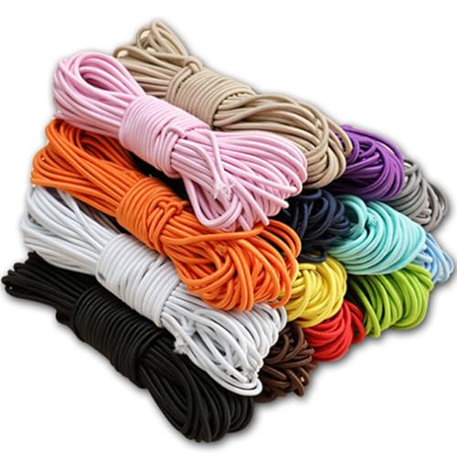 PerkHomy Bungee Shock Cord Rope Marine Grade Heavy Duty Polyester Bungie Elastic Stretch String for Kayak Strap Tarp Tie Down Canopy Boating Camping Tent Crafting Patio （Red-3/8 x 10'） by PH PERKHOMY - Used condition - US$6.58
