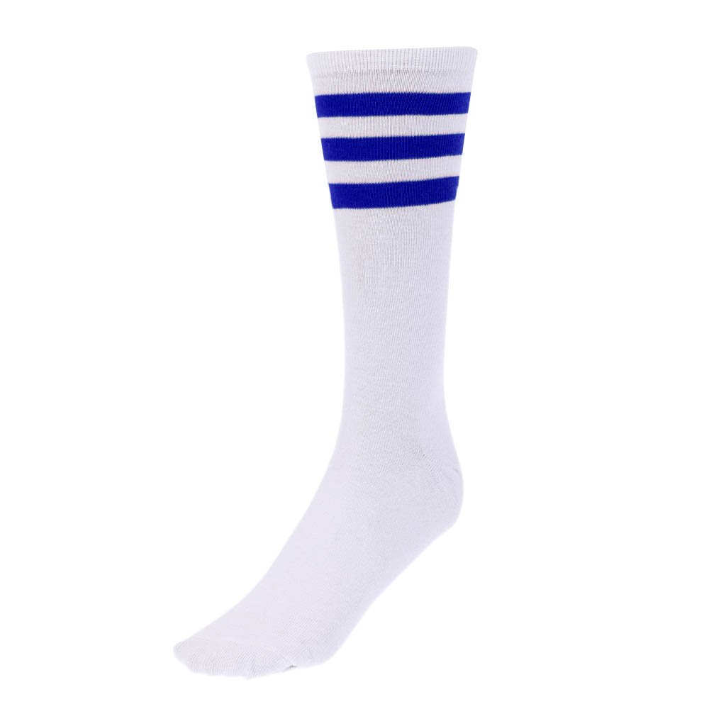 HEAVENGLOW Golf Stripe Thigh High Tube Sock Knee High Protection Socks S White+StripedC|Sporting Goods | Golf | Golf Clothing, Shoes & Accs |1 Pair Socks-image-34