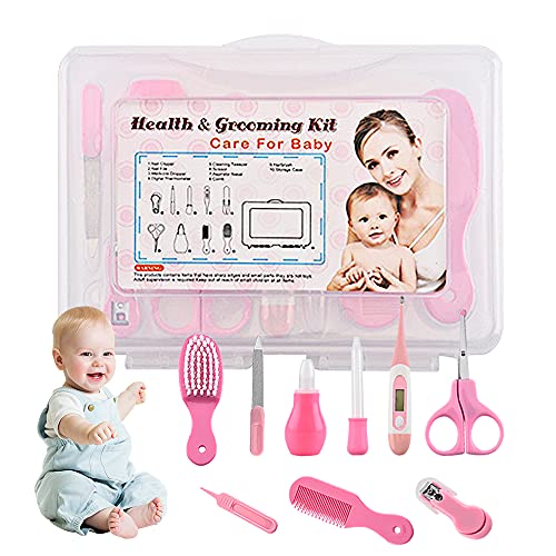 Baby Care Beauty kit Neonatal Care Health and Beauty Products 9 Sets Baby Essentials Set Nail Clippers The Nursery The Thermometer Baby Care kit