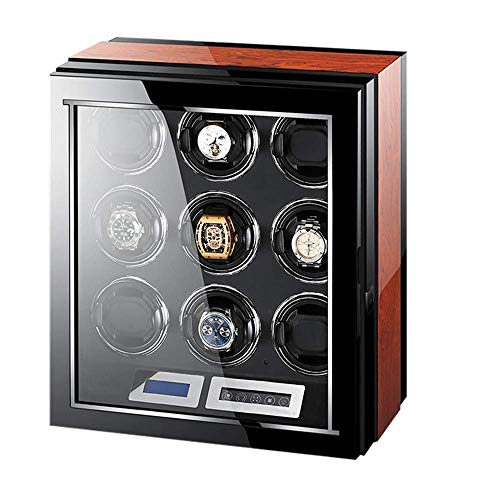 Estuche automático de relojes con pantalla táctil y capacidad para 9 piezas