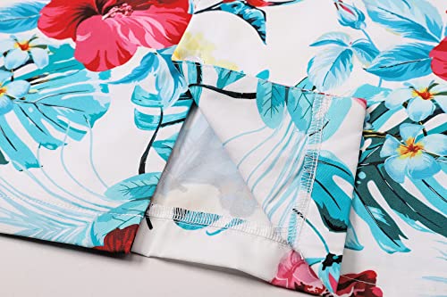 Image of SANGTREE Family Matching Hawaiian Outfits , Casual Beach Travel Clothes ,Vacation Clothing Set for Women & Men & Girls & Boys