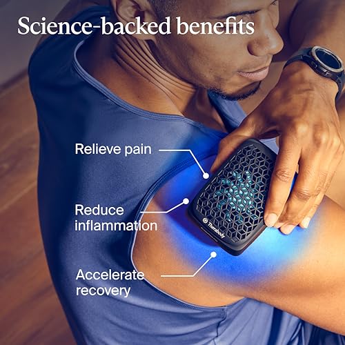 Therabody RecoveryTherm Cube - Instant Heat, Cold and Contrast Therapy for Pain Relief, Aches and Pains, and Muscle Recovery - Portable Hands Free Cryotherapy Machine with Cold Compress & Heating Pad - Image 2