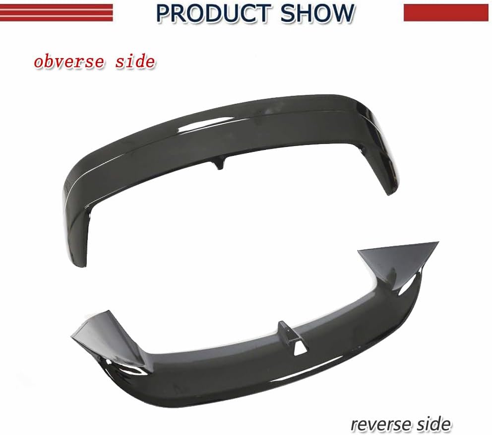 Rear Roof Spoiler Volkswagen VW MK8 GTI R 2021-2024 Gloss Black Rear Window Top Boot Wing Lip Factory Outlet (A Style)