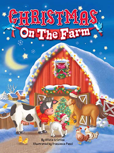 Image of Christmas On The Farm - Childrens Padded Board Book