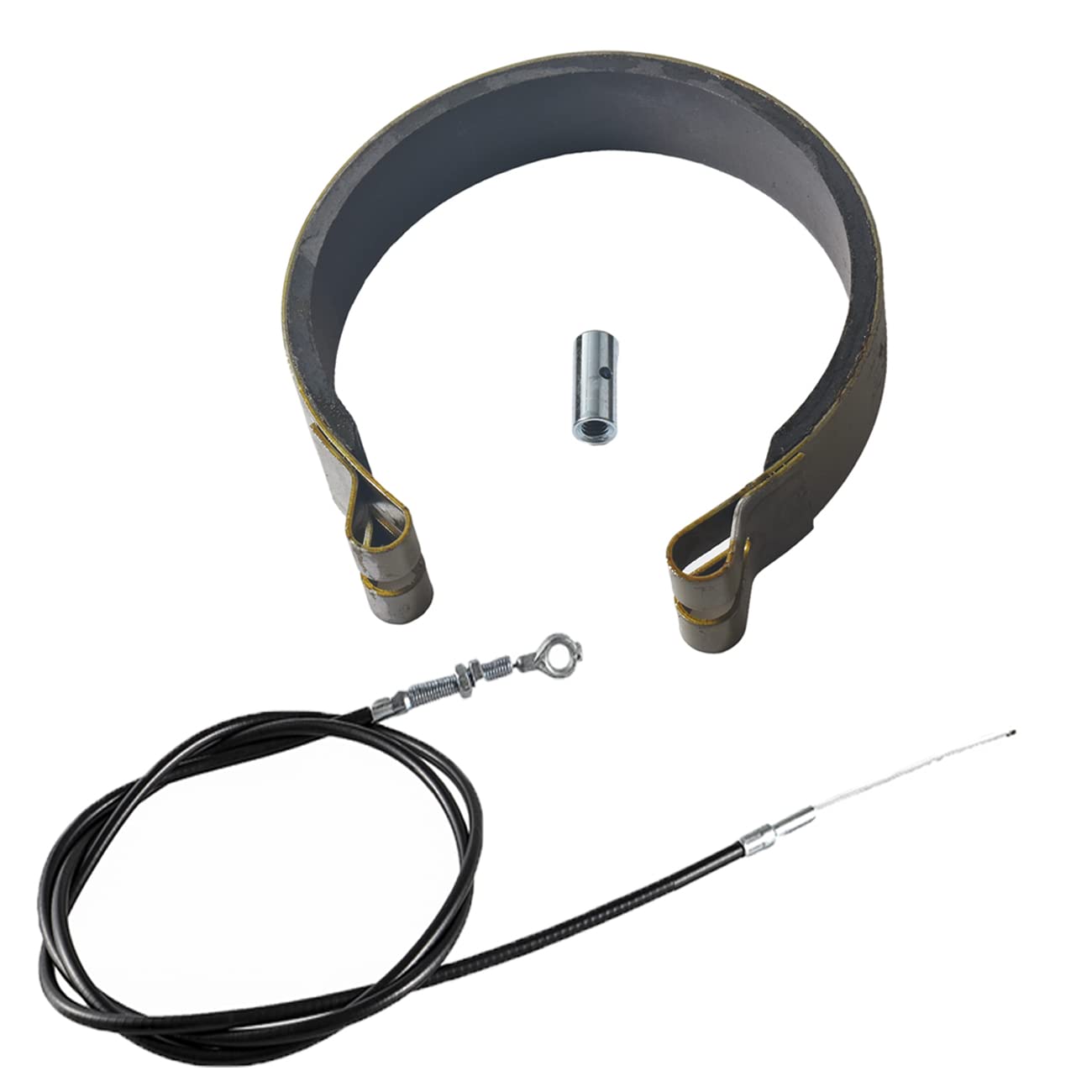 Rear 4"Brake Band Pin Kit&amp;70"Throttle Cable For Predator 420 212 196cc 6.5hp ATV For Manco Bandit Critter 1492 4316 297 Go Kart For Rotary 484 For Azusa 2251-B Yard Cart