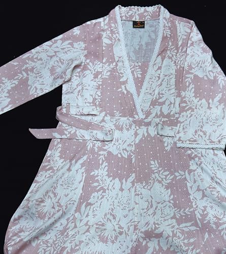 Image of DUMMY SHAPE Maternity Dresses for Women Cotton | Floral Kurta Pant Dupatta Set with Nursing Zippers, Side Pocket | Pre & Post Pregnancy | Feeding Kurti Suit | Baby Shower | Gifts for Pregnant Woman