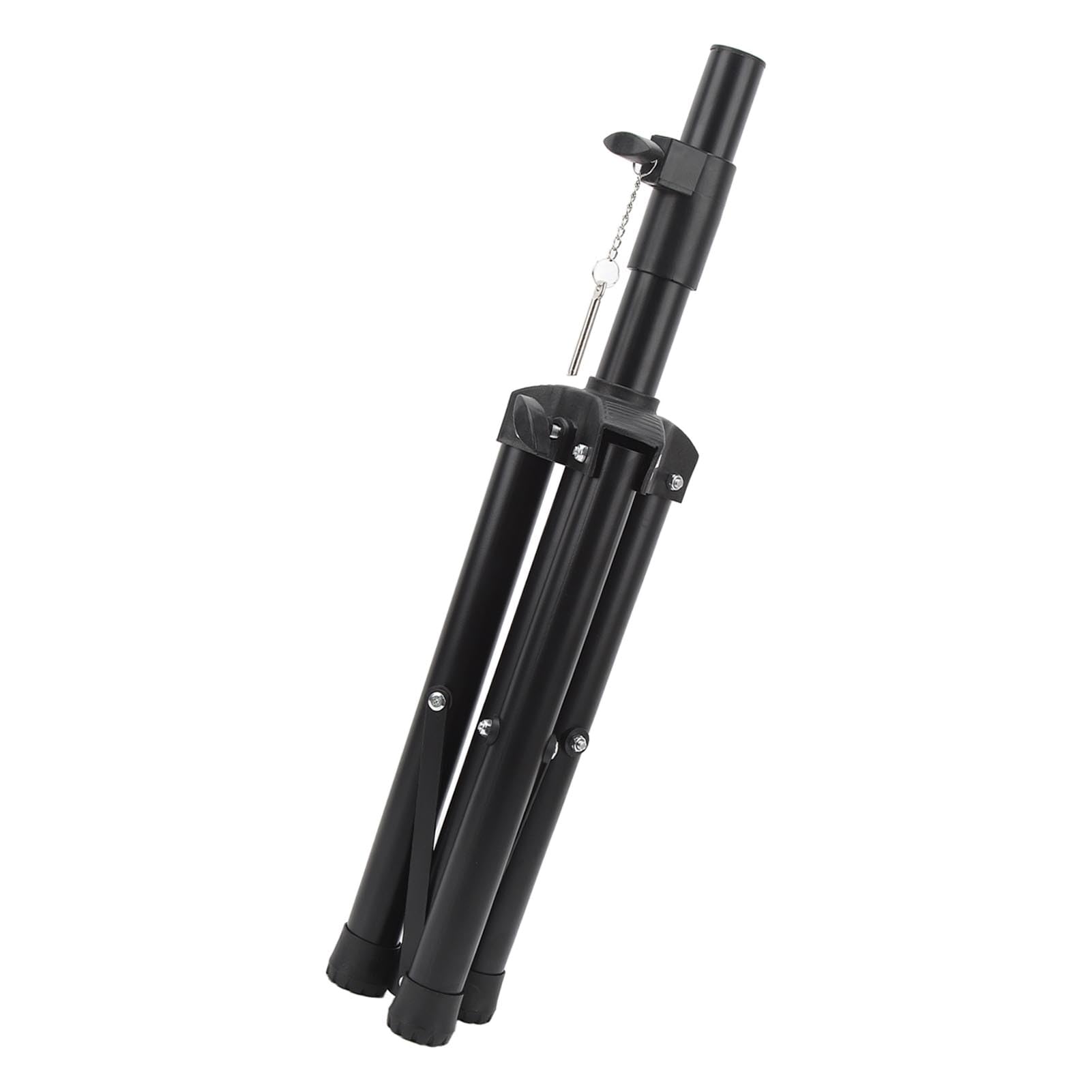 Alomejor Metal Speaker Tripod, Adjustable Height 24.4-47.2in
