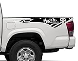 TRD Off Road Bed Side Vinyl Decal Sticker Graphics Kit, 2010-2023 Models, Black