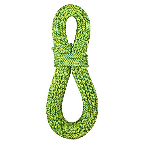 Bluewater Ropes 9Mm Canyonator Low Elongation Canyoneering Rope (Green, 65M) #TOP20