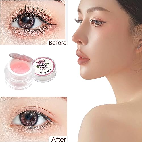 Eyelash Extension Remover Cream, Professional Eye Lash Glue Removal Cream Low Irritation Fast Acting Removing Glue Cream for Sensitive Lash Cleanser Eye Makeup - Image 8