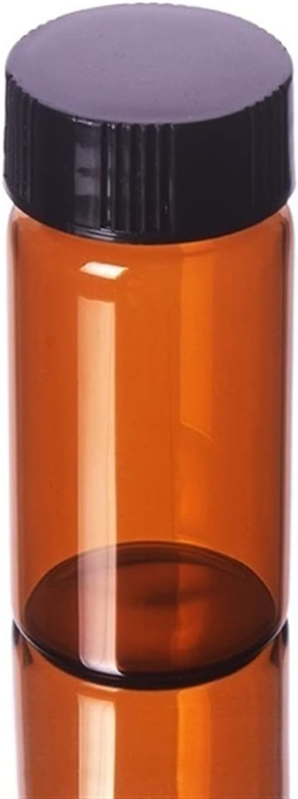 Generic Education Supplies 10pcs Brown Sample Bottle,Capacity 20ml,lyophilized,vials,bacteria,freeze-dried,cillin,strain Bottles