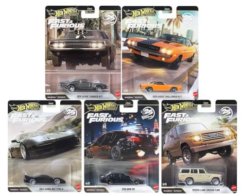 Hot Wheels 25th Anniversary 5-Pack