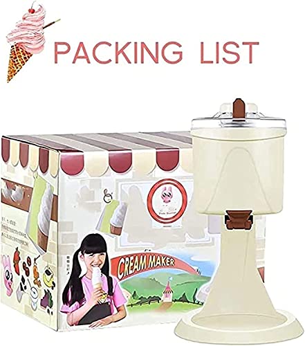 HJXX Vollautomatische Mini-Frucht-Softeismaschine, gesund, milchfrei, einfache One-Push-Bedienung, für Kitchen Aid Fruit… – Bild 8