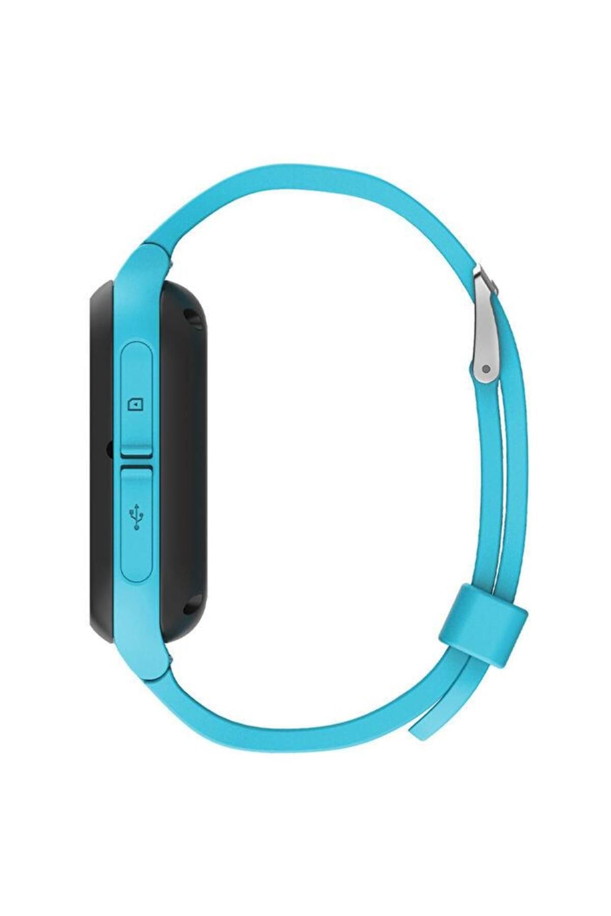 TCL Kinder Smartwatch 'MT40X' MOVETIME mit Nano SIM-Karte, GPS, Kamera und Notruftaste, Blau, One Size