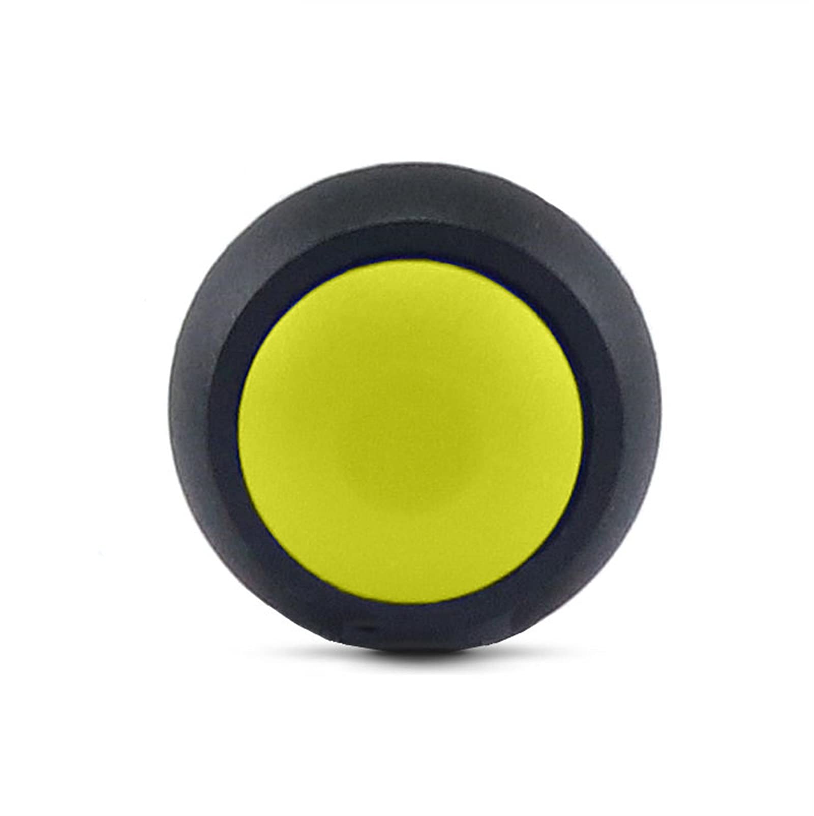 Interrupteur bouton poussoir momentané jaune 12mm contre l'humidité