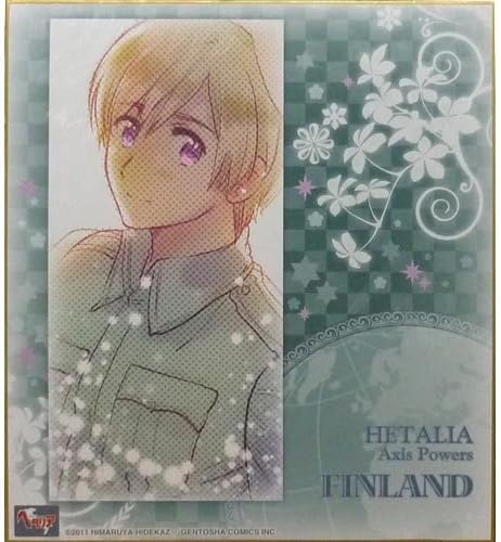 Amazon アニくじ ヘタリア Axis Powers 第2弾 D賞 色紙 D 1 フィンランド アニメ 萌えグッズ 通販