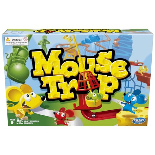 Hasbro Gaming Mouse Trap Game, Multicolor, One Size, C0431