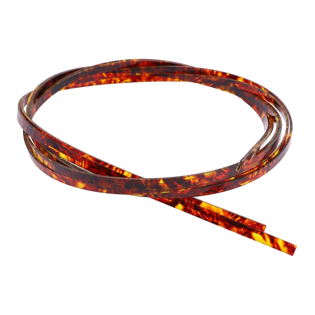 Toddmomy 2Pcs Brown Abs Guitar Binding Purfling Strips Trim Inlay for Guitar Bass Ukulele Mandolin Durable Edge Protection for Luthier DIY Repairs