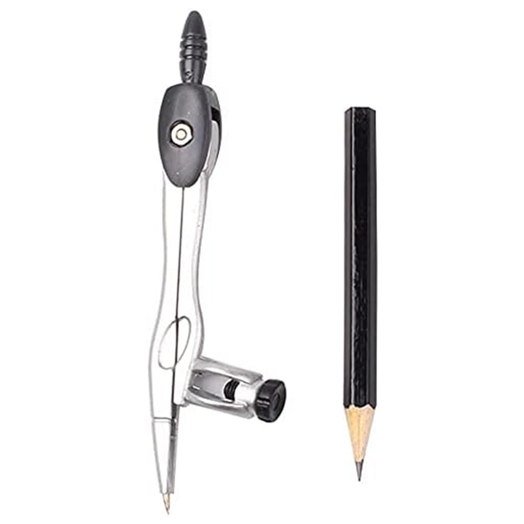 Professional Compass, Reusable Metal Compass for Home Schooling Maths Learning