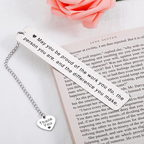 Coach Teacher Appreciation Thank You Gifts For Boss Leader Inspirational Bookmark Gifts For Mentor Going Away Leaving Promotion From Coworkers Staff Team Holiday Gifts For Office Women Men Nurses #TOP1