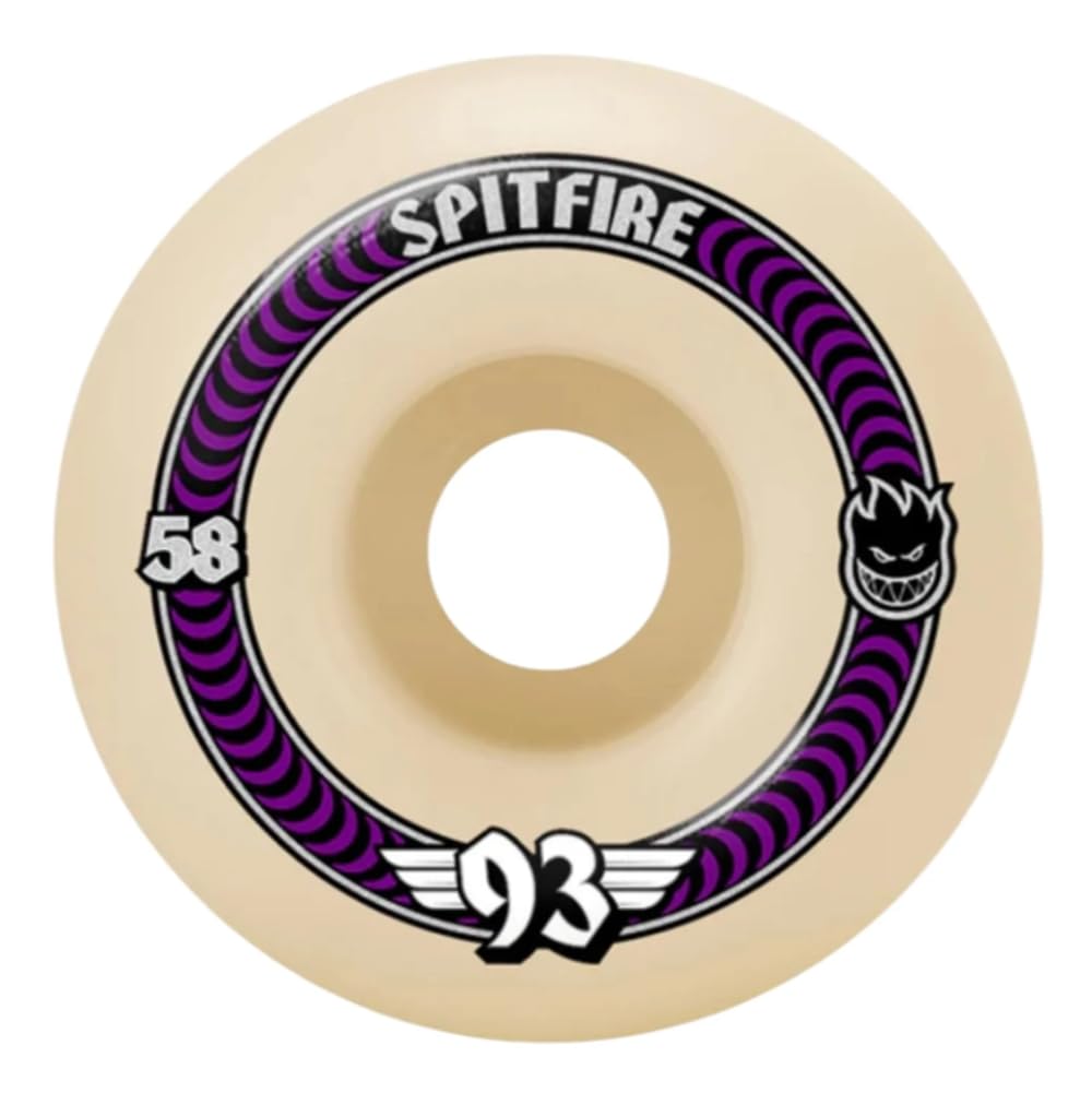 スケートボード Spitfire 93 Formula Four Soft Sliders Amazon.com : Spitfire Skateboard Wheels 58mm F4 Soft Sliders 93A