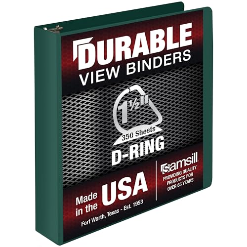 Samsill Durable Grün D-Ringordner, 3,8 cm
