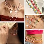 11000+ Bracelet Making Kit, 24 Colors 3mm Seed Beads for Bracelet Jewelry Making, Beads for Bracelets Jewellery Making, DIY Crafts Gifts Friendship Bracelet Kit for Women