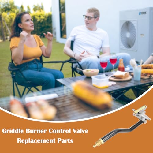 Griddle Burner Control Valve Replacement Part for Blackstone 17 Inch Tabletop Grills 1814 1971 2142 2143, Griddle Valve Replacement with Gas Rail, Compatible with Blackstone Grill Valve by MOASKER - Image 7