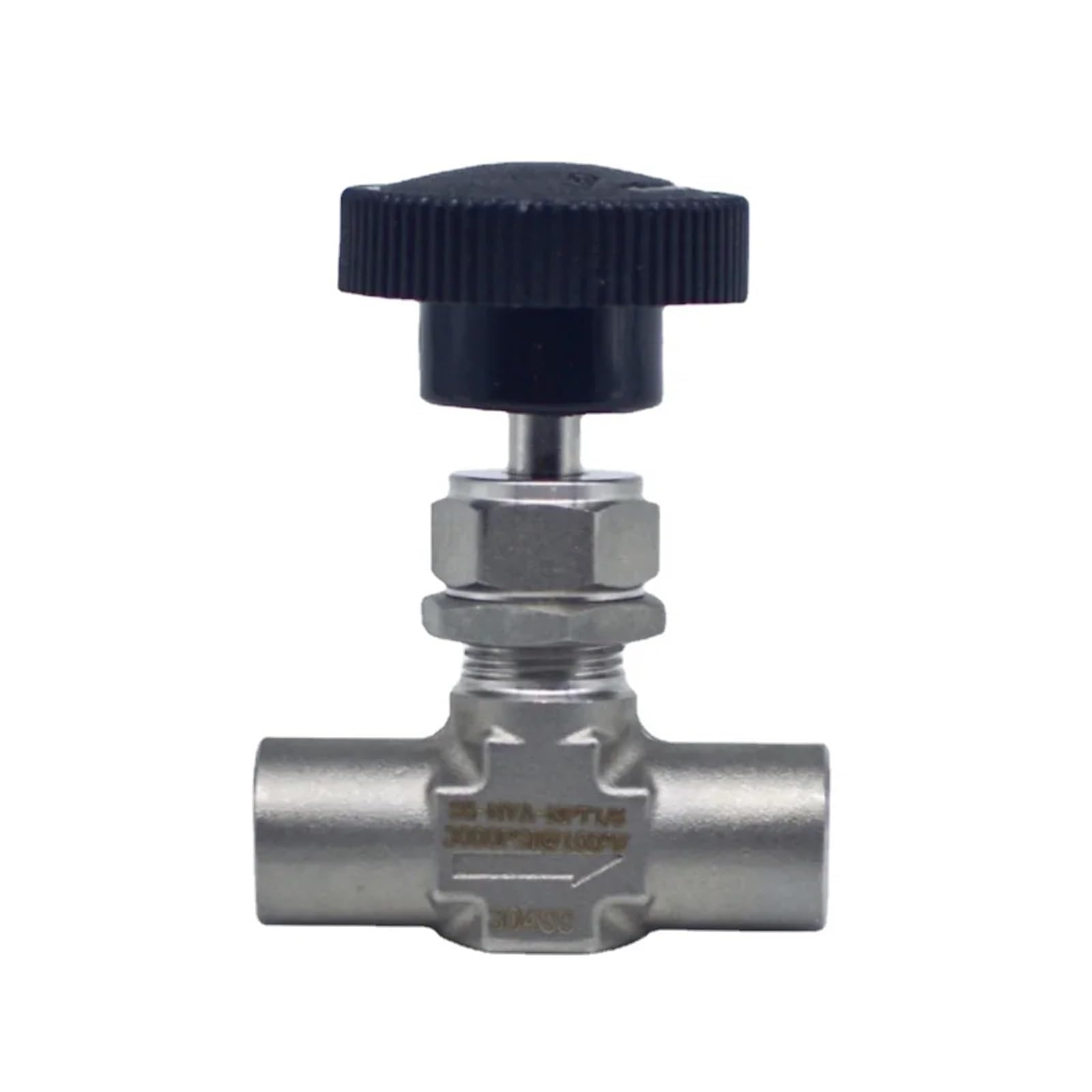 Válvula de aguja de acero inoxidable 304 de 1/8" BSP: control exacto y sin fugas