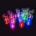 Produktbild HUKITECH Leuchtende Schnapsgläser 12 STÜCK im Set in blinkenden Farben - Schnaps Gläser Party LED Funktion Partybecher