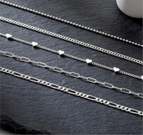 Image of Extra Large Anklets for Women Waterproof, 14K Gold Plated Stack Anklets for Women Plus Size, 10 inch+2 inch Non Tarnish Large Ankle Bracelets for Women, Summer Big Ankles Set, Beach Bikini Vacation Jewelry