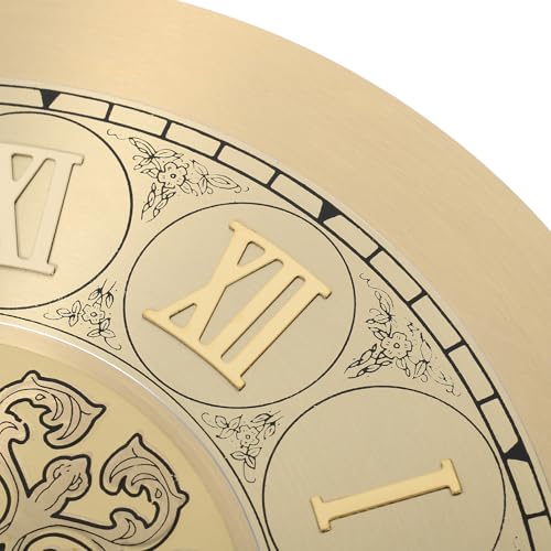 Esfera de reloj vintage dorada de metal para reparar y diseñar relojes 4