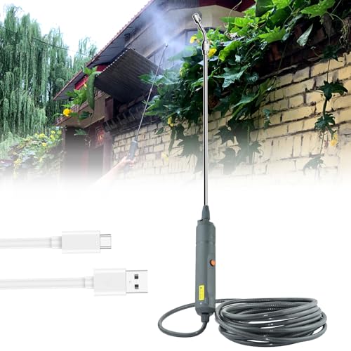 Image of KBIBCK Battery Powered Sprayer, 4000mAh Electric Plant Sprayer, 5M Electric Garden Sprayers, Portable Garden Sprayers, Rechargeable Battery Powered Fogger for Gardens Car Wash Yard Lawn Weeds Plant(B)