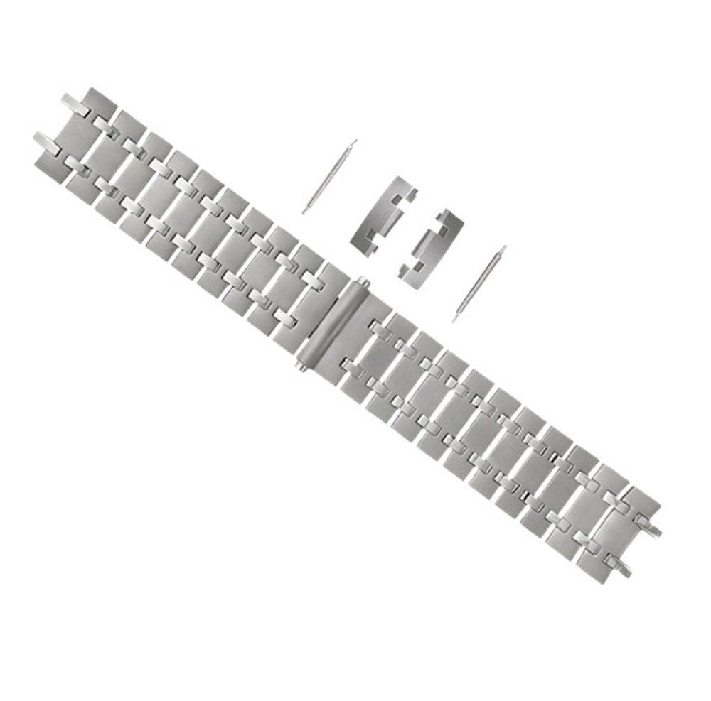 Kit de sangle en acier Gris Elementum bracelet montre Aqua Terra - 2