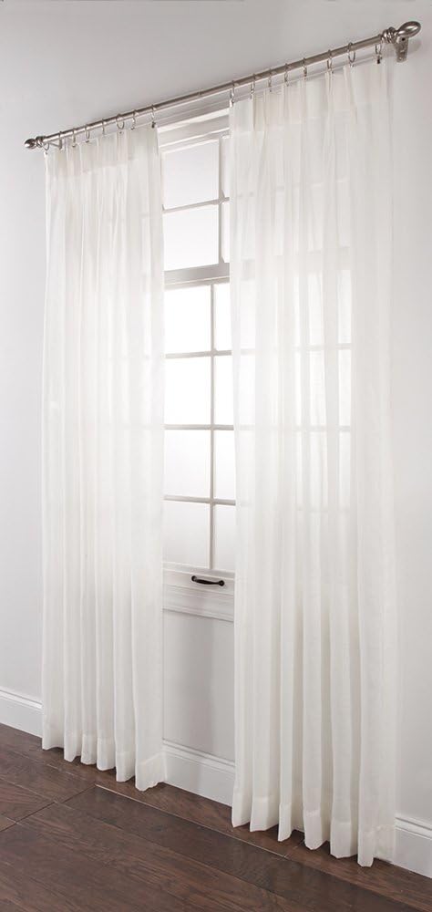 Stylemaster Splendor Pinch Pleated Drapes Pair, 2 of 48" by 63", Beige