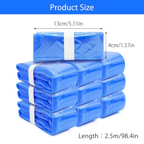 10 Recambios Contenedor de Pañales,4.5 M Recambios de Papeleras de Pañales, Recambios Papelera PañAles Beb Compatible con Angelcare et Tommee Tippee et Litter Locker II Recambios - imagen 2