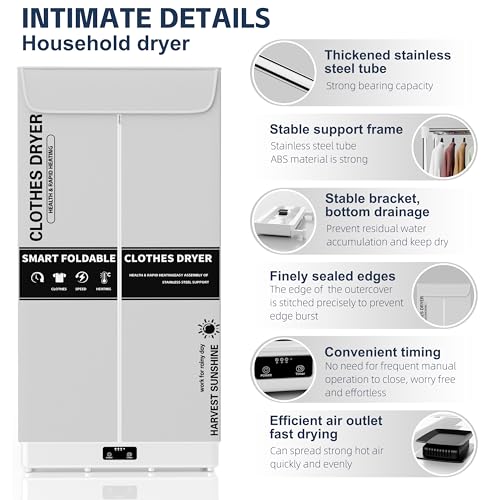 La Mejor Selección de secadora para ropa de luz más recomendados. 30 Imagen adicional