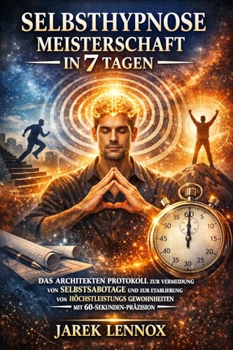 SELBSTHYPNOSE MEISTERSCHAFT IN 7 TAGEN: Das Architekten Protokoll zur Vermeidung von Selbstsabotage und zur Etablierung von Höchstleistungs Gewohnheiten mit 60-Sekunden-Präzision