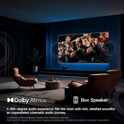 FPD 43 Inch Smart TV, 4K UHD LED Flat Screen Google TV with Google Cast, Bluetooth, HDMI, Streaming Live, HDR 10, Dolby Vision, Ultra Slim Television(Canvas-Series, CG43-C3, 2025) - Image 4