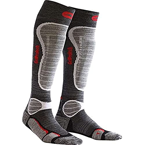 Calcetines de esquí de lana Monnet Pack Gelprotech unisex para adultos en color negro