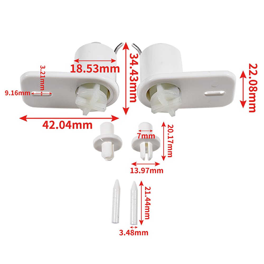 Cerniera porta frigorifero congelatore compatibile con Dometic 4200 Pivot Caravan Motorhome Camper Conversion DFH2 2412865004 241286500